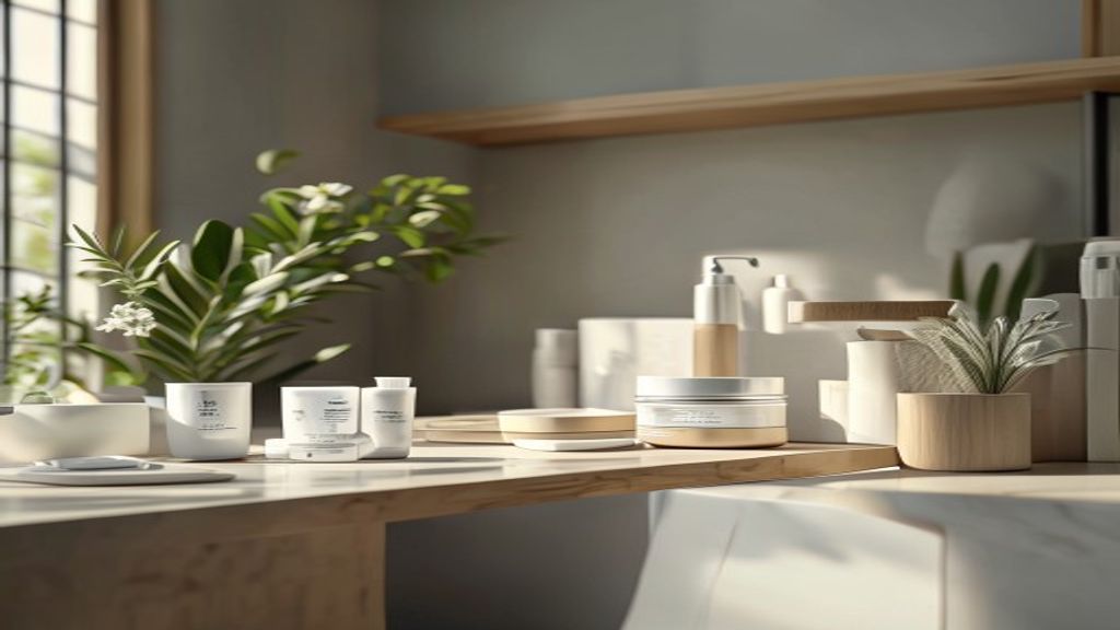 routine de soins de la peau - beauté